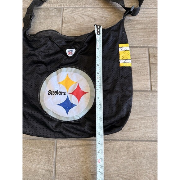 NFL Pittsburgh Steelers Jersey Tote Shoulder Bag Littlearth ProFanity Zipper - Picture 4 of 9